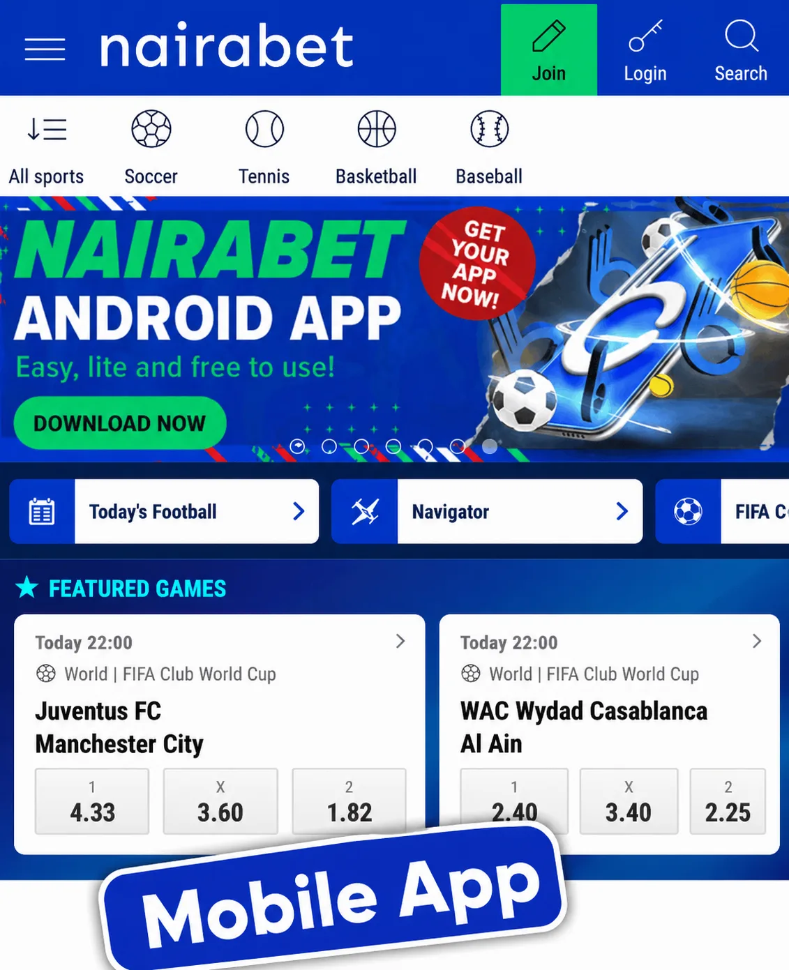 Nairabet App Download